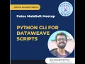 DWScripter - Python CLI for DataWeave Scripts