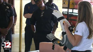 Flint Fire Department shows off new CPR devices