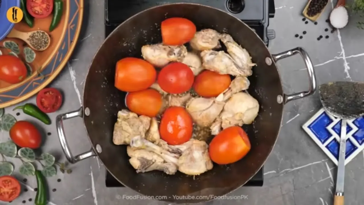 Peshawari Chicken Karahi Recipe By Food Fusion