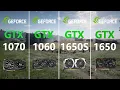 GTX 1070 vs GTX 1060 vs GTX 1650 SUPER vs GTX 1650 Test in 7 Games