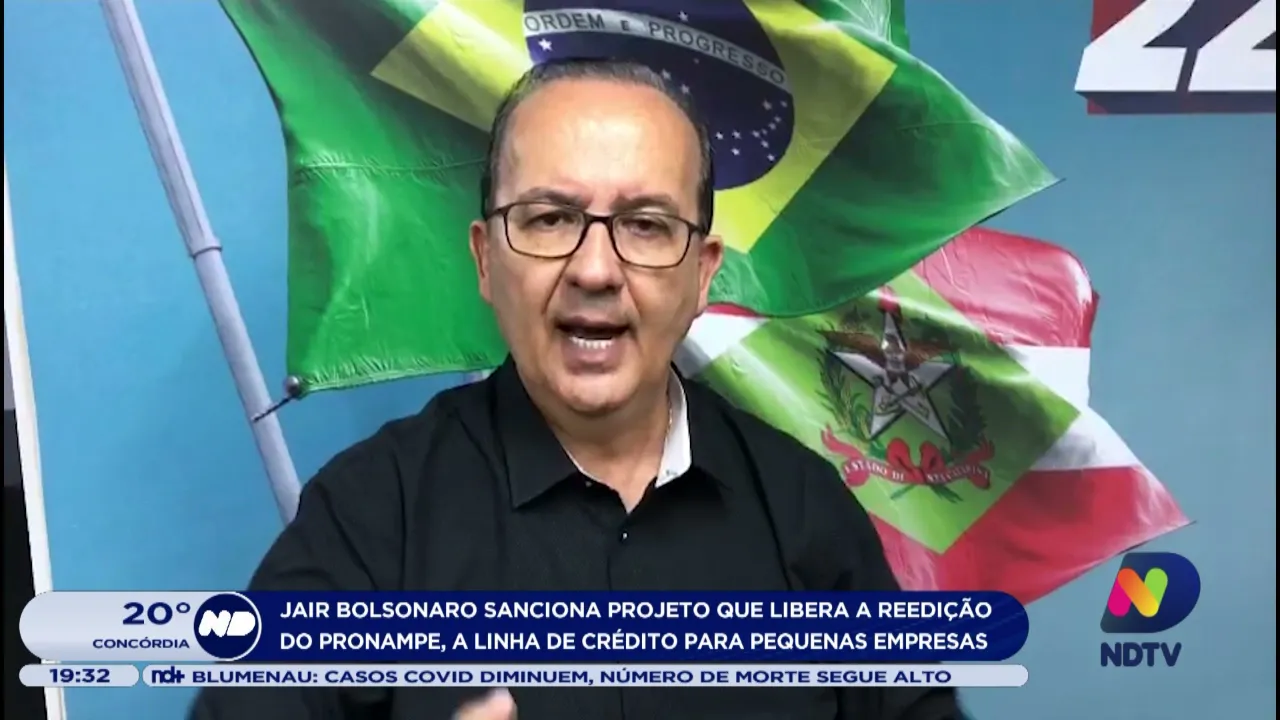 Jair Bolsonaro sanciona projeto que libera a reedição do Pronampe