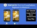 Xamarin Forms Image Click Event towards next Page Tutorial 41
