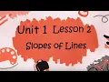 Geometry - Unit 1 Lesson 2