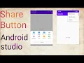 How To create Share Button in Android Studio Update Version 2020