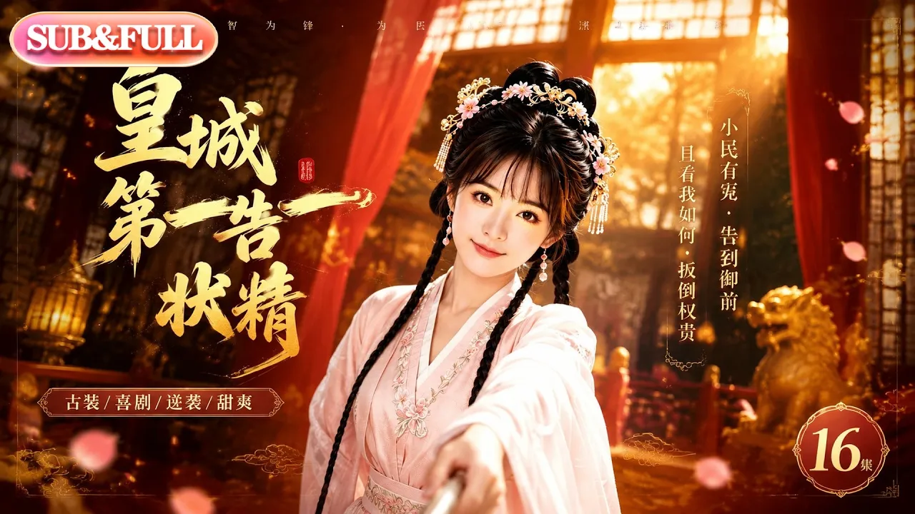 【全集FULL】《皇城第一告状精》| AI短剧 | ENG SUB #薄荷听书 #cdrama #latest #热门短剧 #都市 #重生 #逆袭 #现代 #甜宠 poster