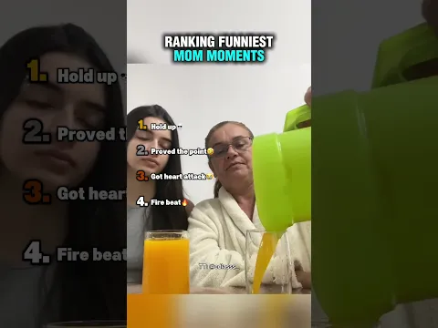 Ranking Funniest Mom Moments😂