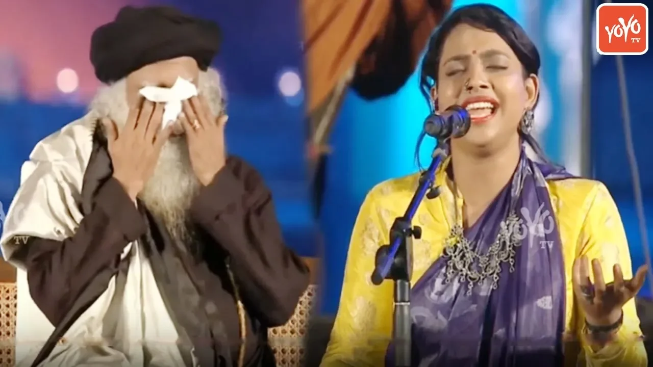 Heart Touching Folk Song by KGF Ananya Bhat at Sadhguru Maha Shivaratri 2020 | YOYO TV Kannada