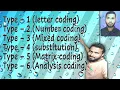Reasoning Coding Decoding Class type 3 Mixed coding with examples by Nadeem Khan Sir