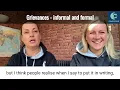 Grievances - informal and formal