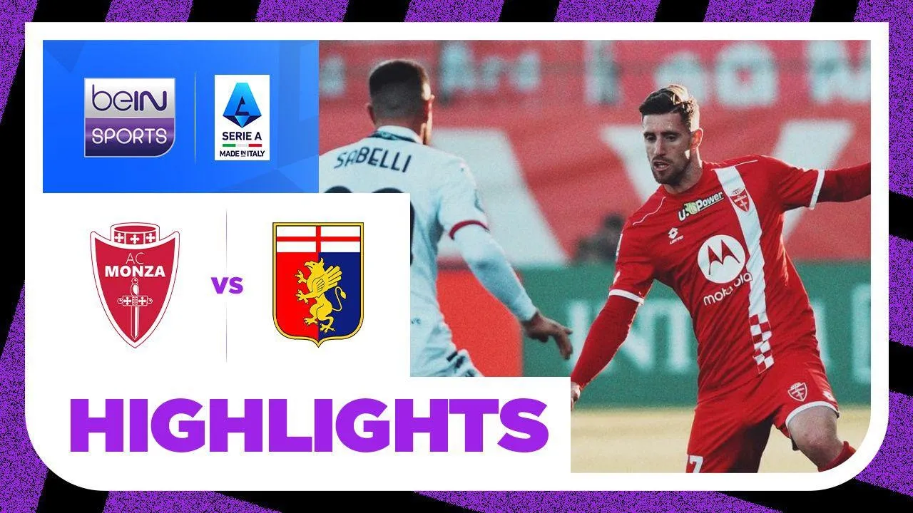 Monza 1-0 Genoa | Serie A 23/24 Match Highlights HK