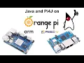 Java on Orange Pi 5 Ultra ARM vs Orange Pi RV2 RISC-V Setup JavaFX Pi4J Test