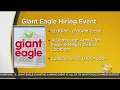 Giant Eagle Hosting Hiring Event