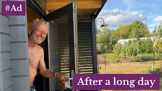 #Ad I was gifted a sauna!