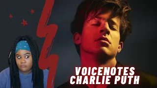 ajayii reacting to voicenotes album by charlie puth re upload 