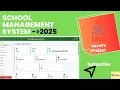 Complete JavaFX School Management System with SQLite Full Project Demo Source Code 2025