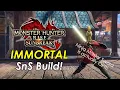 MHRise Sunbreak - IMMORTAL Sword Shield Build Never Fail a Quest Ever Again