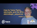 How to Tame Packs std tuple and the Wily std integer - sequence