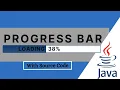 ProgressBar How to Make a ProgressBar In Java How to make splash screen in Java