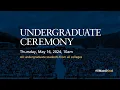UMass Dartmouth Class of 2024 Undergraduate Ceremony