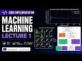 Coding Machine Learning Lecture 1