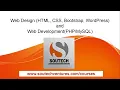 Web Design HTML CSS Bootstrap WordPress and Web Development PHP MySQL Training Curriculum