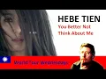 Download Lagu HEBE TIEN | You Better Not Think About Me | W.T.W. REVIEW