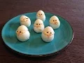 How To Make Hatching Deviled Egg Chicks