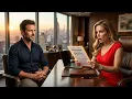 Single Dad Applies for a Janitor Job The Female Billionaire Freezes at His Name