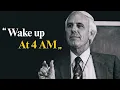 Waking Up at 4 00 AM Every Day Will Change Your Life Jim Rohn Motivation
