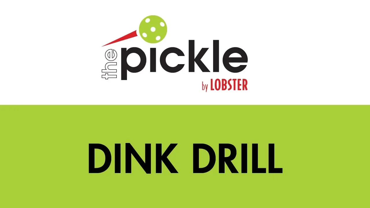 How to set up DINK DRILL on THE PICKLE by Lobster pickleball machine with Kris Anderson