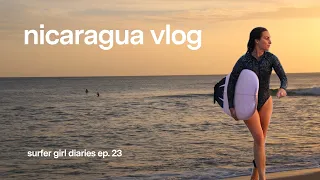 a week surfing exploring Nicaragua