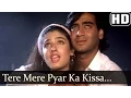 Download Lagu Tere Mere Pyar Ka Kissa (HD) - Ek Hi Raasta Songs - Ajay Devgn \u0026 Raveena Tandon - Kumar Sanu 90 Hits