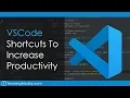 VSCode Keyboard Shortcuts For Productivity