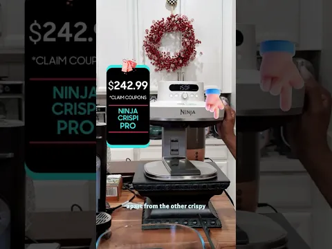 Ninja Crispi Pro 6-in-1 Countertop Glass Air Fryer - YouTube thumbnail