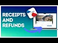 How to find the receipts and refunds on American Airlines
