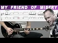 Download Lagu METALLICA - MY FRIEND OF MISERY (Guitar cover with TAB | Lesson)