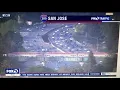 KTVU Traffic Hwy 280 San Jose Caltrain passing by