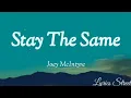 Stay The Same (Lyrics) Joey McIntyre@lyricsstreet5409 #lyrics #lyricvideo #joeymcintyre #90s