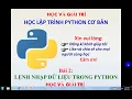 BAI 2 LENH NHAP DU LIEU TRONG PYTHON HOC VA GIAI TRI