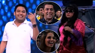 comedians bharti and the kapil sharma roasting ccl players comedy show salman khan kangana ranaut