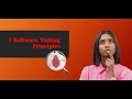 The Seven Principles of Software Testing