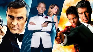 every james bond movie from first to last 1962 2020 