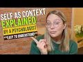Self As Context EXPLAINED Acceptance and Commitment Therapy ACT Core Process