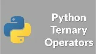 Ternary operator in python