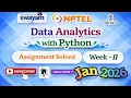 Data Analytics with Python Week 11 AssignmentAnswer