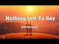 Download Lagu Nothing Left To Say – Emotional Breakup Song | Heartfelt Ballad of Letting Go 2025