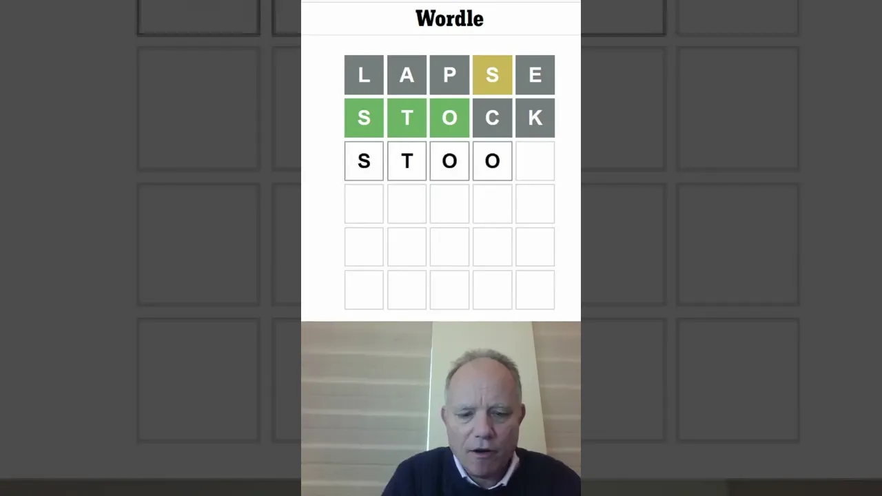 Wordle in a Minute - 2nd May 2022