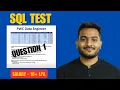 PwC SQL Test Question Real-World Interview Question Query 1
