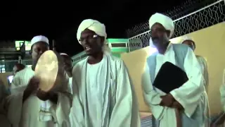 أولاد الأمين القرشي   قصيد شيخ المكاوي  قصيدة لالوبة يا خ دامة الليل بجيب كلاما   مع صيحة   آل بركات دندنها
