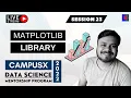 Session 23 - Plotting using Matplotlib DSMP 2022-23
